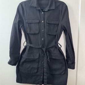 Black Belted Women's Jacket